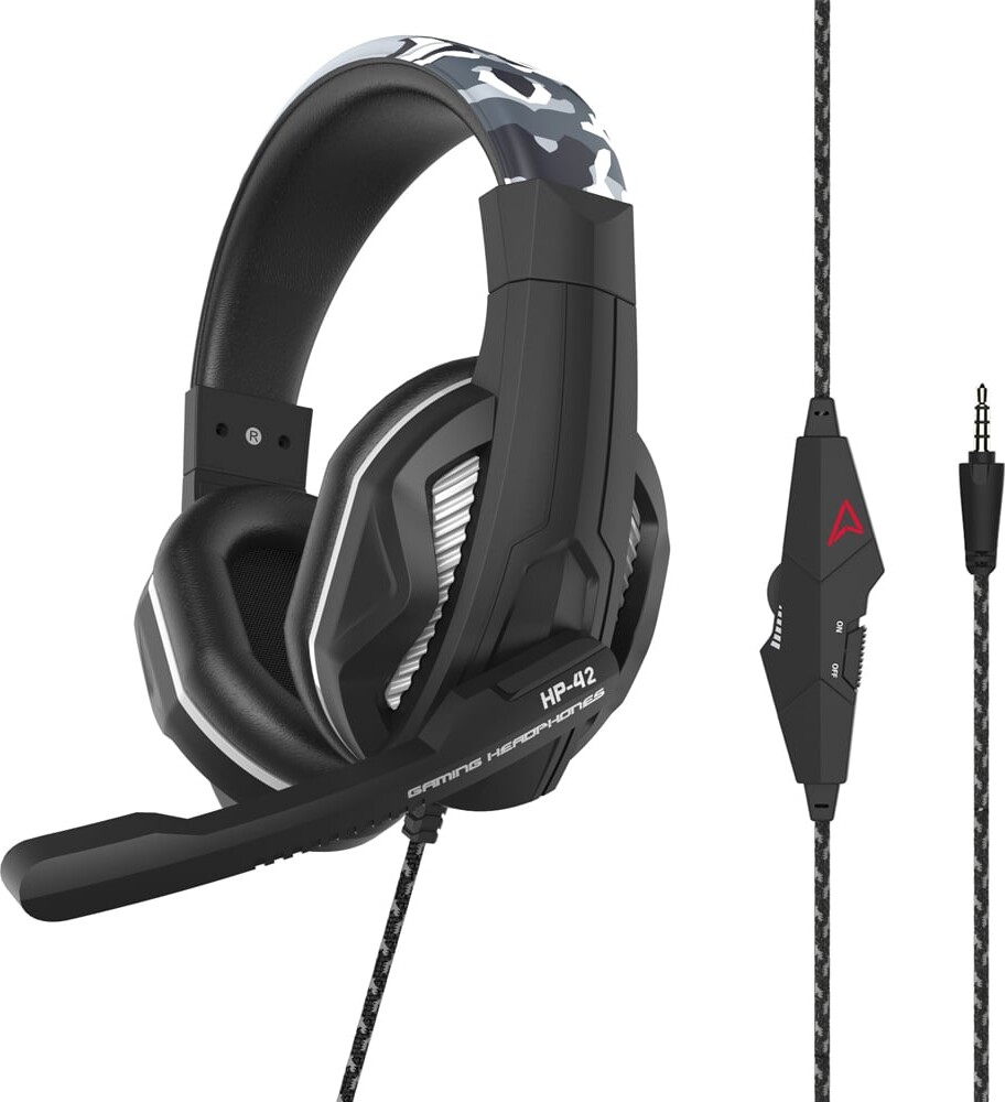 Wired Gaming Headset Til Ps4 Pc Xbox One Og Nintendo Switch