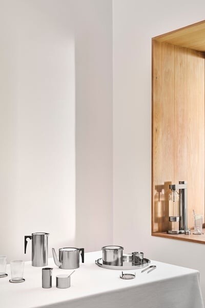 Stelton - Arne Jacobsen Cylinda Flødekande 0 15 L - Stål