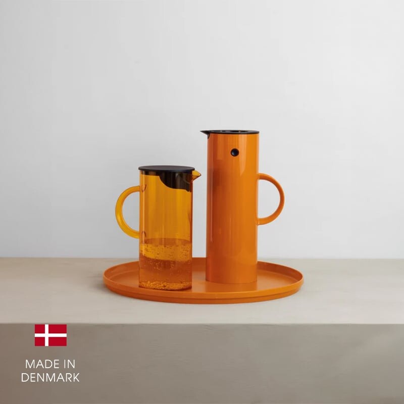 Stelton - Em77 Kande Til Vand Med Låg - 1 5 L - Safran