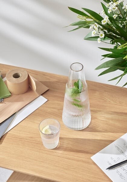 Stelton - Pilastro Vandglas - Riflet - 240 Ml - 6 Stk