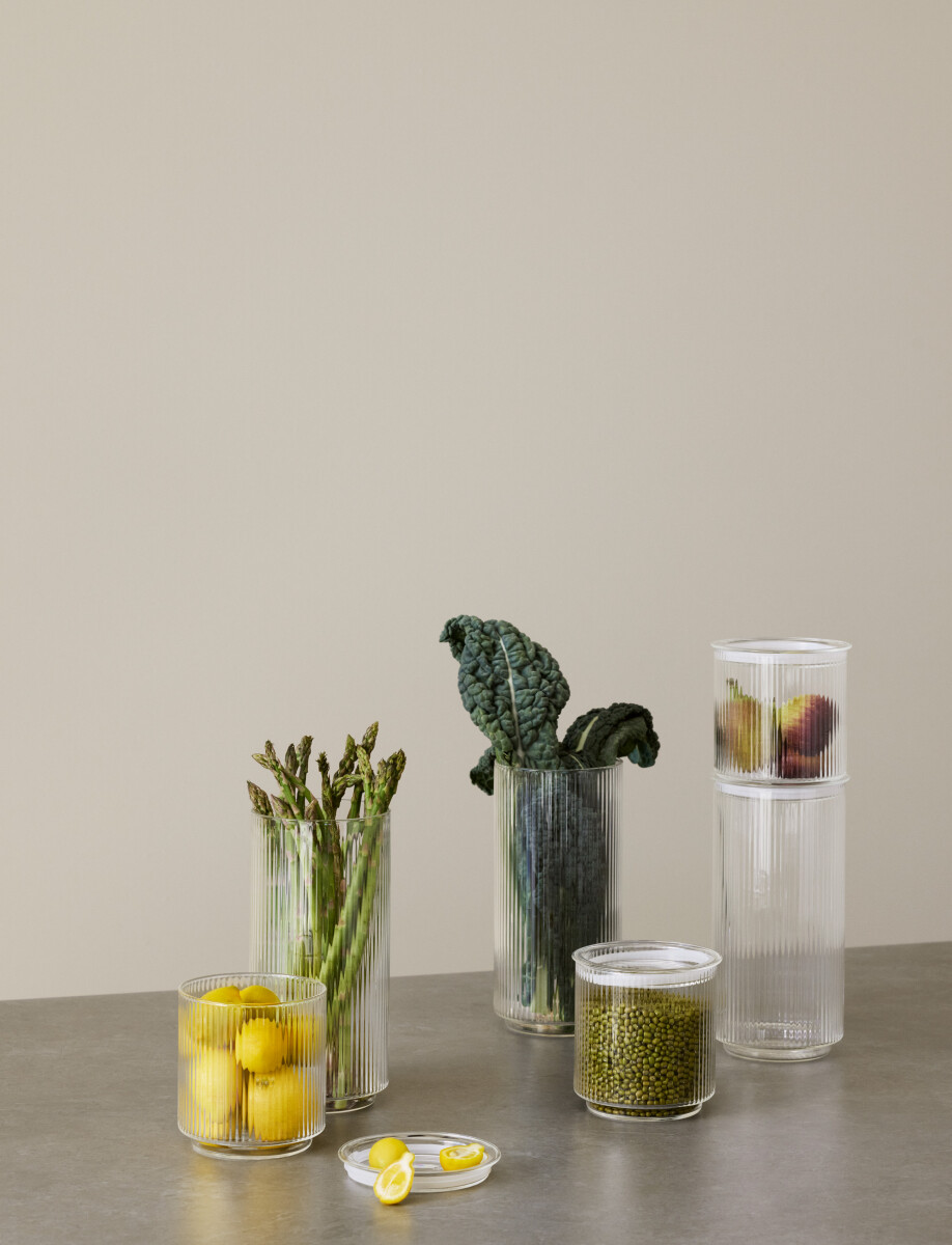 Stelton - Pilastro Opbevaringskrukke - Clear - 13 L