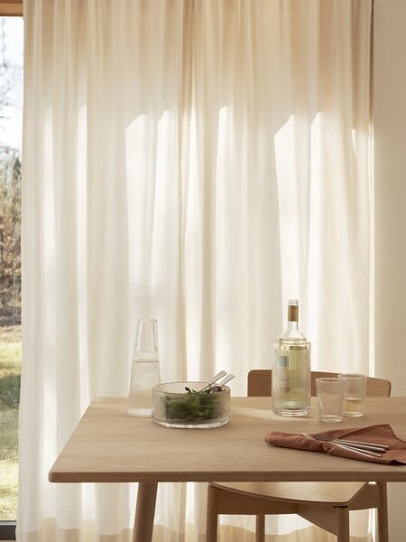 Stelton - Pilastro Serveringsskål I Glas - Riflet - Ø 21 Cm