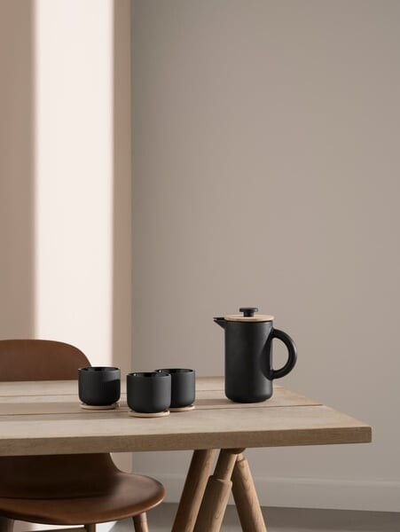 Stelton - Theo Kop Inkl Underkop - 02 L - Sort
