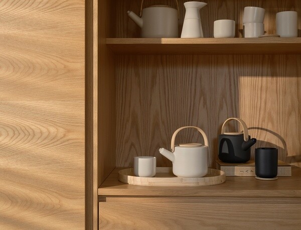 Stelton - Theo Tekande I Stentøj - Drypfri - 1 25 L - Sort