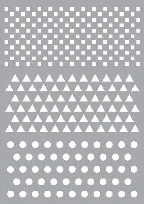 Marabu - Art Stencil - Skabelon - Basic