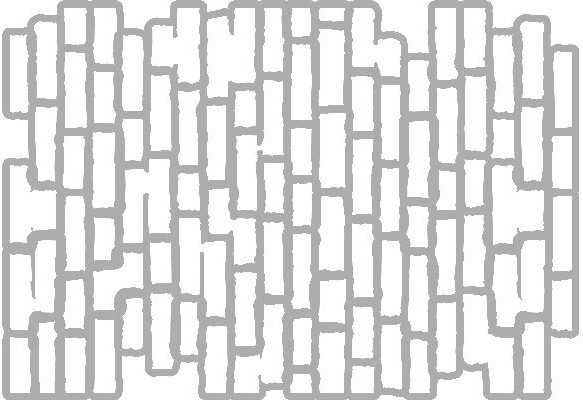 Marabu - Art Stencil - Skabelon - Mursten