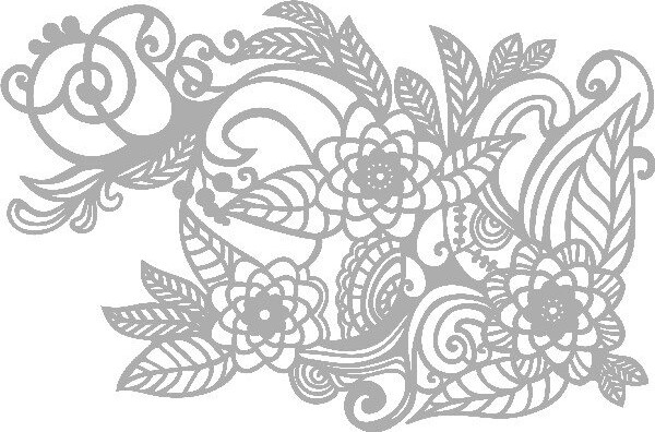 Marabu - Art Stencil - Skabelon - Zentangle