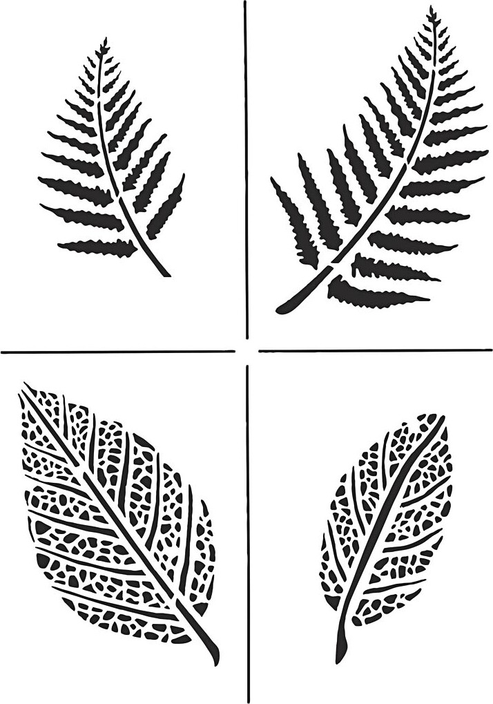 Stencil - Blade - A4 - 210X297 Mm - 1 Stk