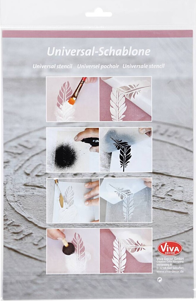 Stencil - Blade - A4 - 210X297 Mm - 1 Stk