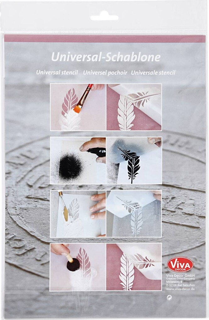 Stencil - Engel På Sky - A4 - 210X297 Mm - 1 Stk