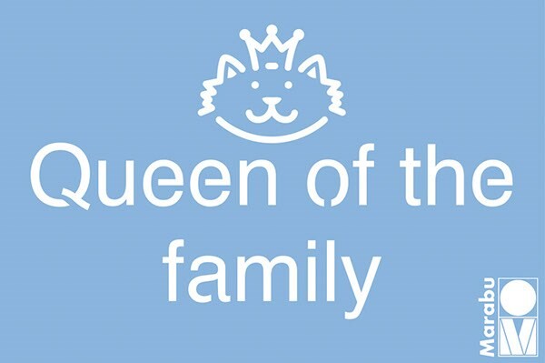 Marabu - Stencil - Queen Of The Family Maleskabelon - 15X10 Cm