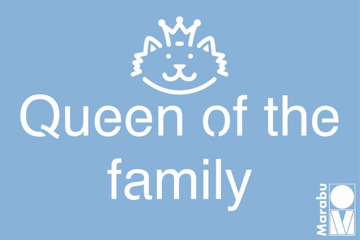 Marabu - Stencil - Queen Of The Family Maleskabelon - 15X10 Cm