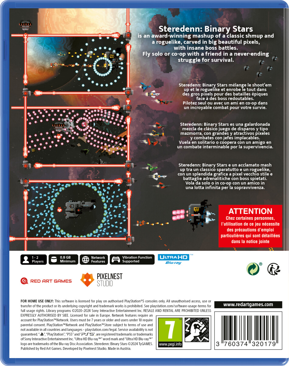Steredenn Binary Stars