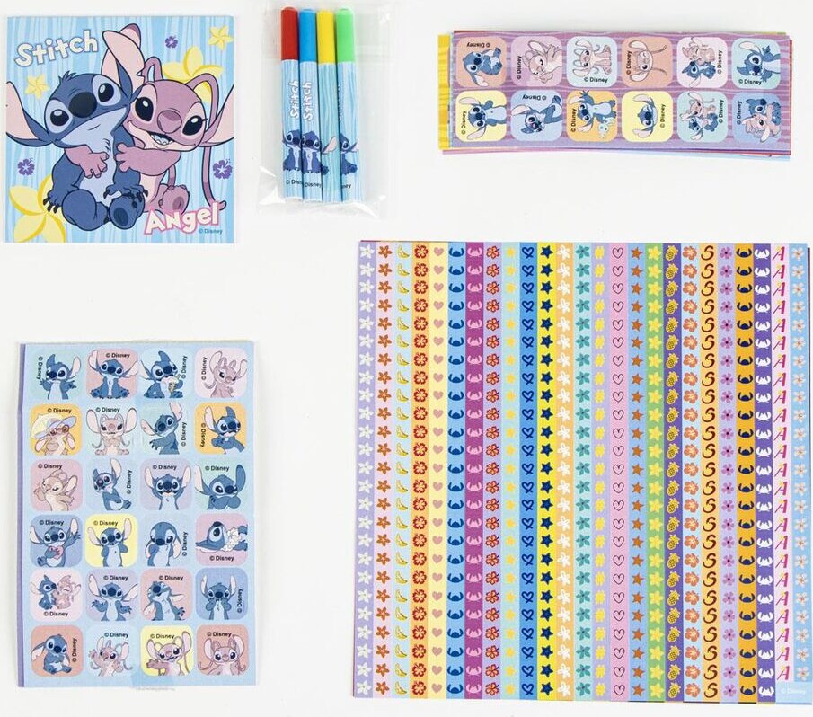 Stitch - Klistermærker Sæt Til Børn - 1000 Stk