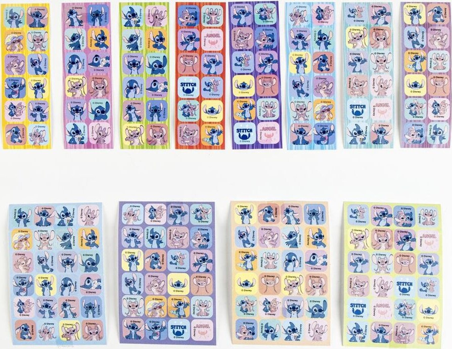 Stitch - Klistermærker Sæt Til Børn - 1000 Stk