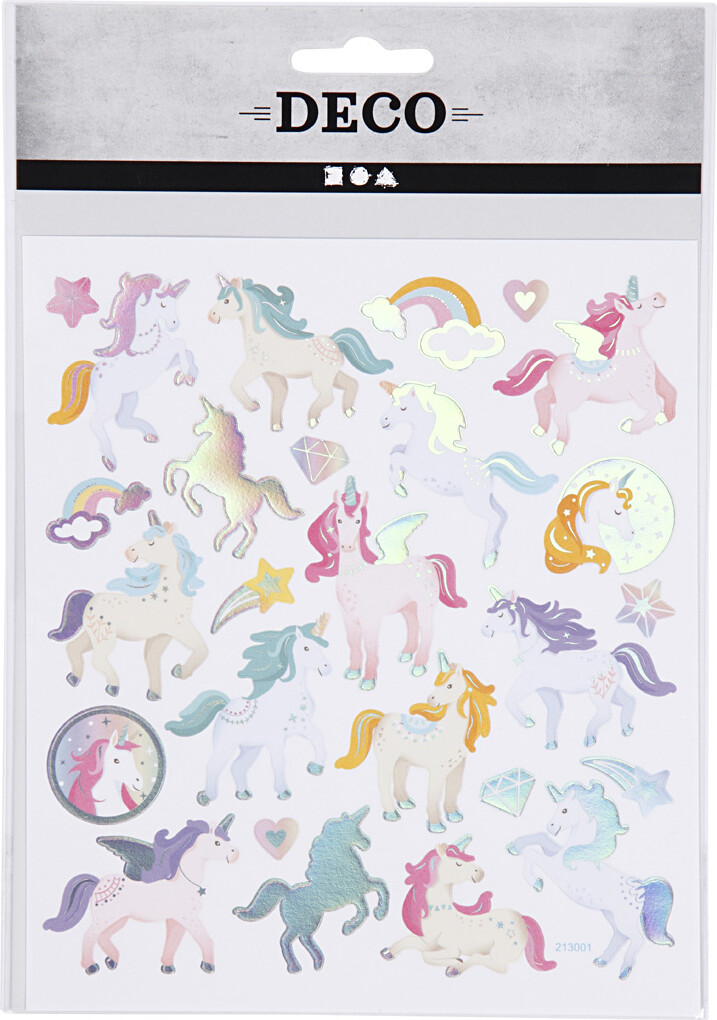 Enhjørning Klistermærker