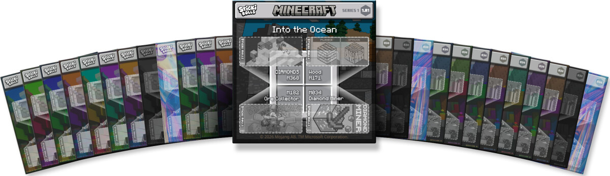 Sticki Rolls - Sticki Book Minecraft Srmc201