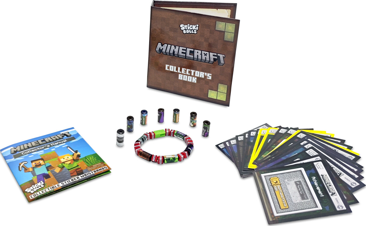 Sticki Rolls - Sticki Book Minecraft Srmc201