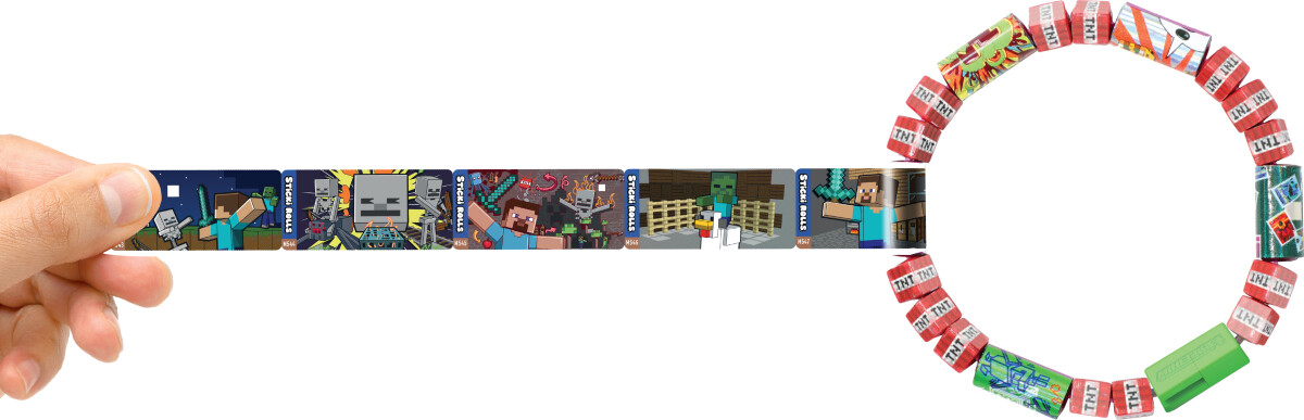 Sticki Rolls - Sticki Book Minecraft Srmc201