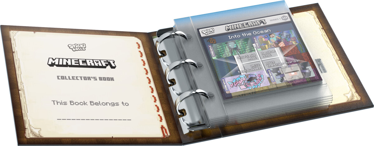Sticki Rolls - Sticki Book Minecraft Srmc201