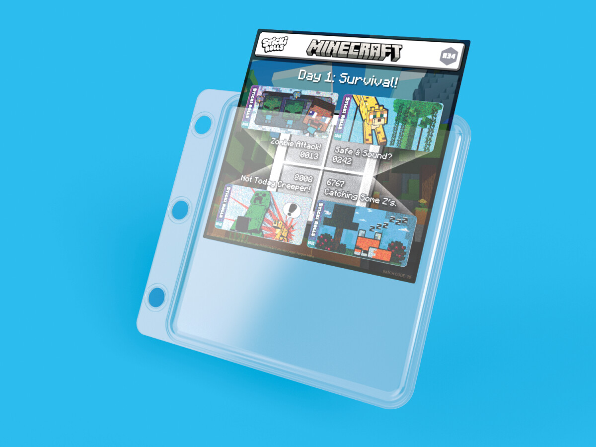 Sticki Rolls - Sticki Book Minecraft Srmc201