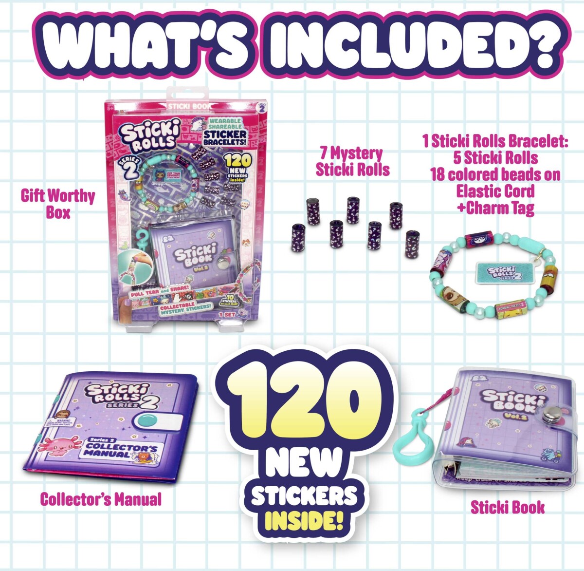 Sticki Rolls - Sticki Book S2