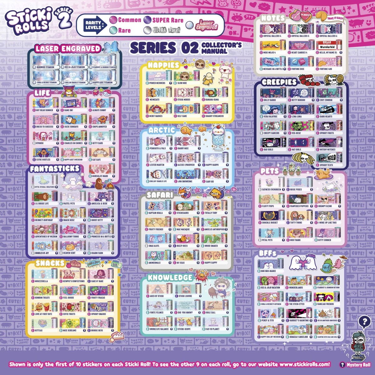 Sticki Rolls - Sticki Book S2