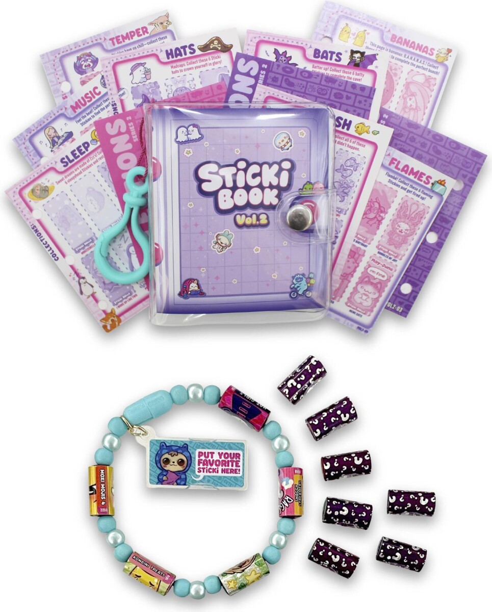 Sticki Rolls - Sticki Book S2