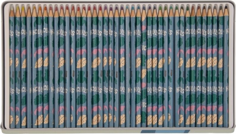 Stitch - Colour Pencil In Tin Box - 40 Pcs 1833038