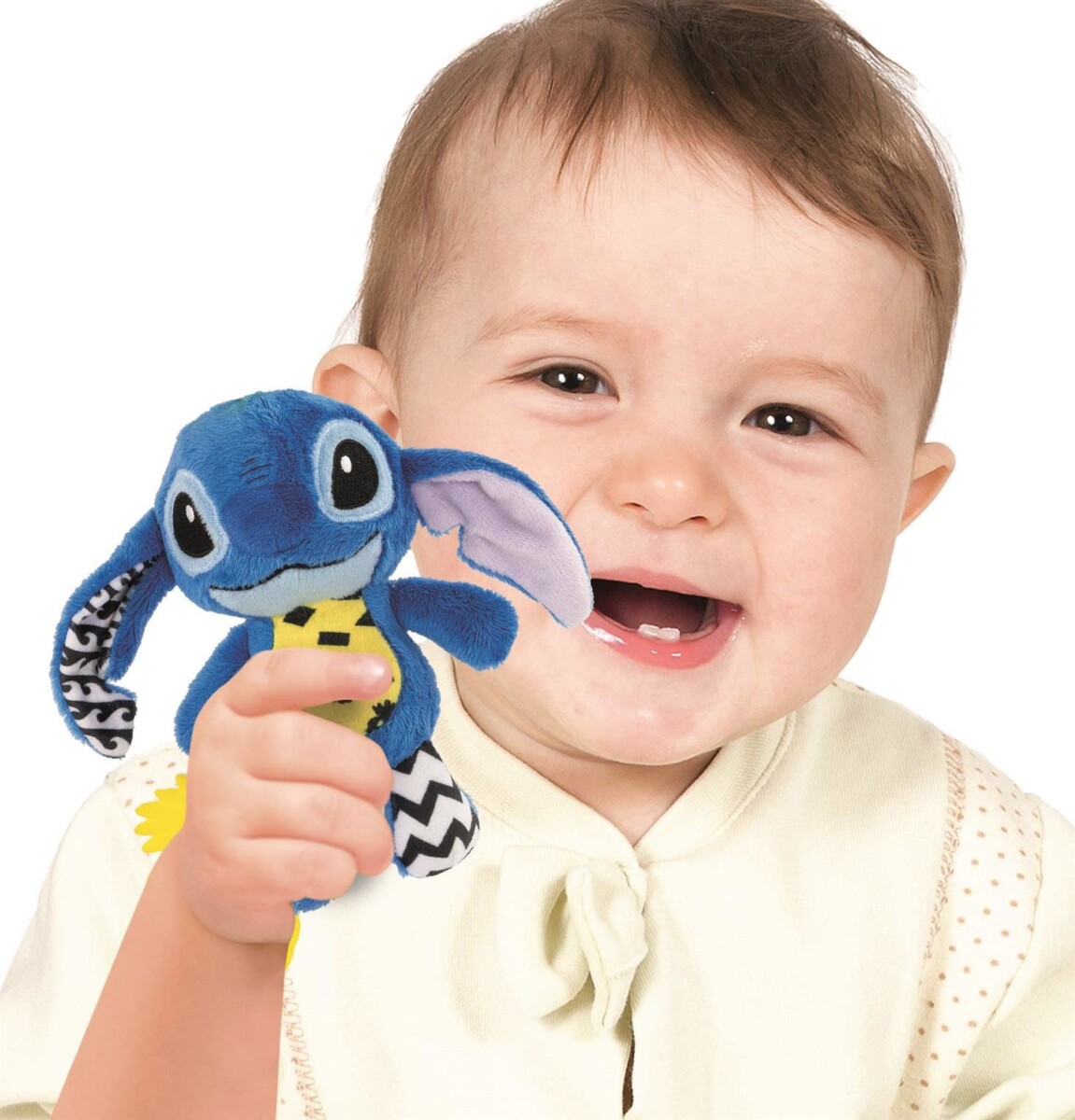 Stitch Bamse - Disney Baby - Aktivitetsbamse - Clementoni