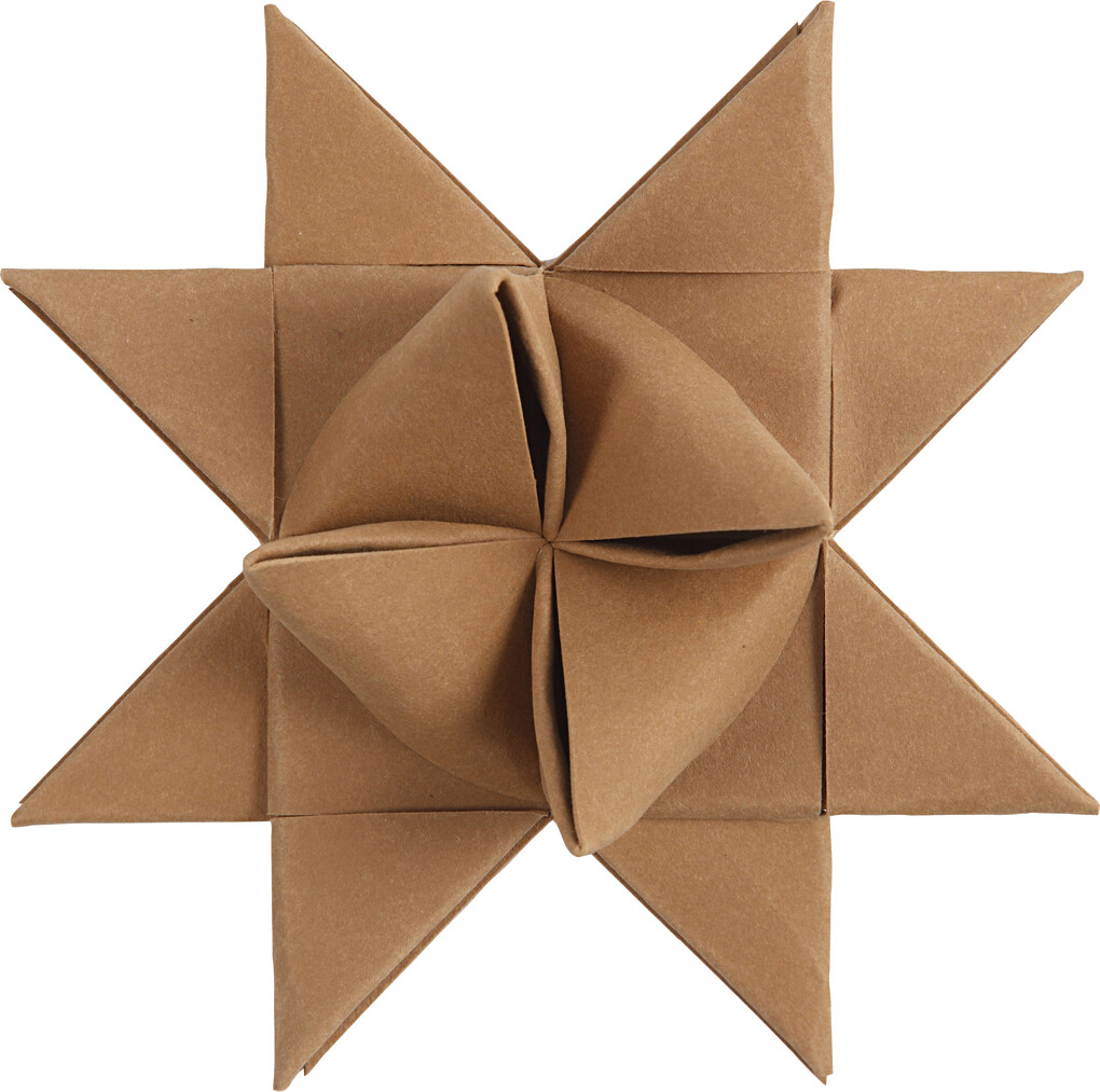 Stjernestrimler - L 44 78 Cm - B 15 25 Mm - 350 G - Natur - 24 Strimler