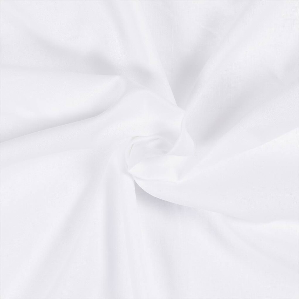 Stof - B 145 Cm - 140 G - Hvid - 2M