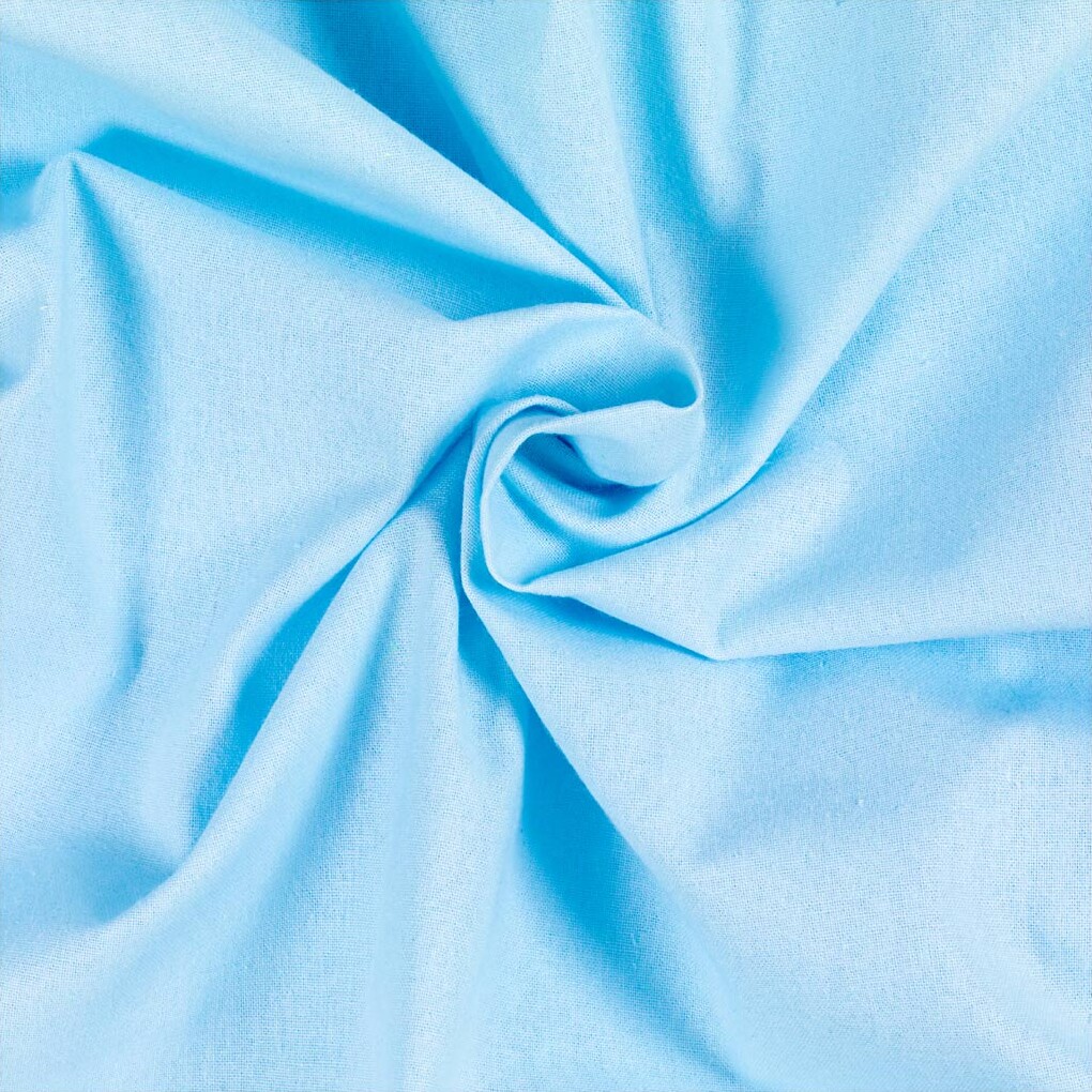 Stof - B 145 Cm - 140 G - Lys Turkis - 2M