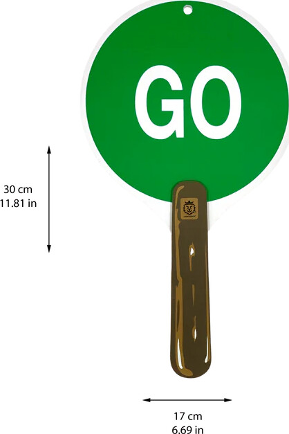 Liontouch - 2-I-1 Trafikskilte Sæt Til Børn - Stop Og Go