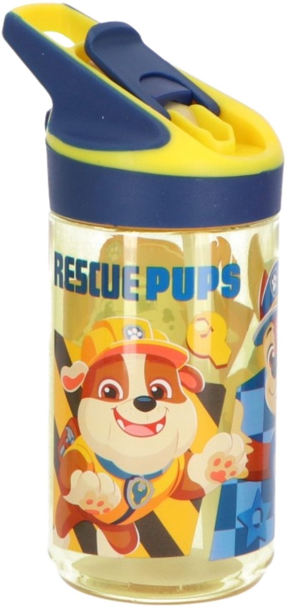 Paw Patrol - Drikkedunk Med Sugerør Til Børn - Rescue Pups