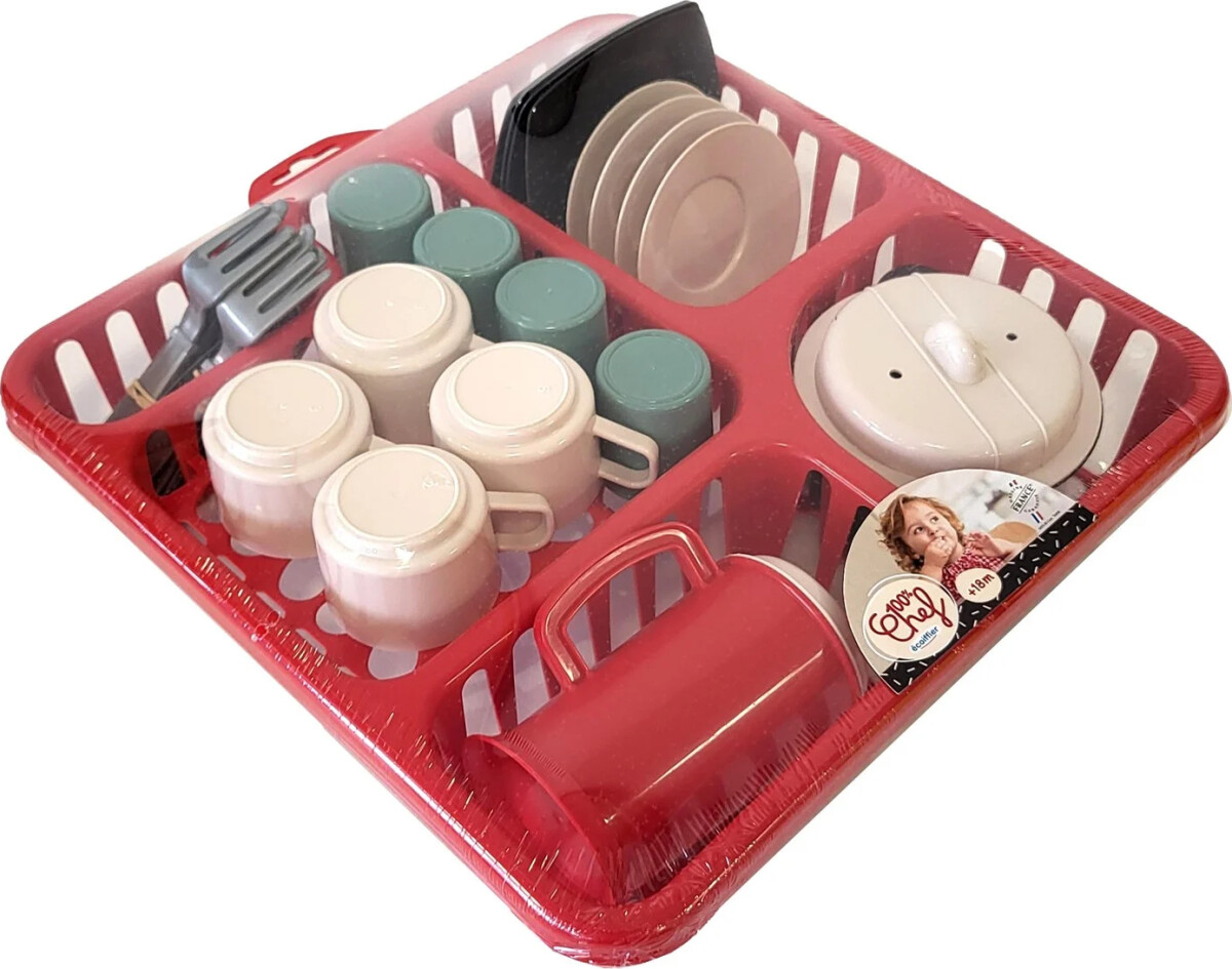 Stor Service-Sæt I Bakke M33 Dele 30Cm