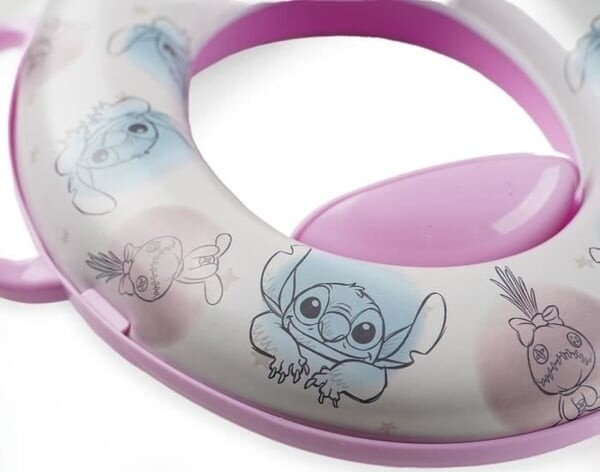 Stitch - Toiletsæde Til Børn - Pink