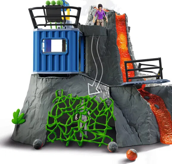 Schleich 42564 - Volcano Expedition Base Camp - Dinosaurs