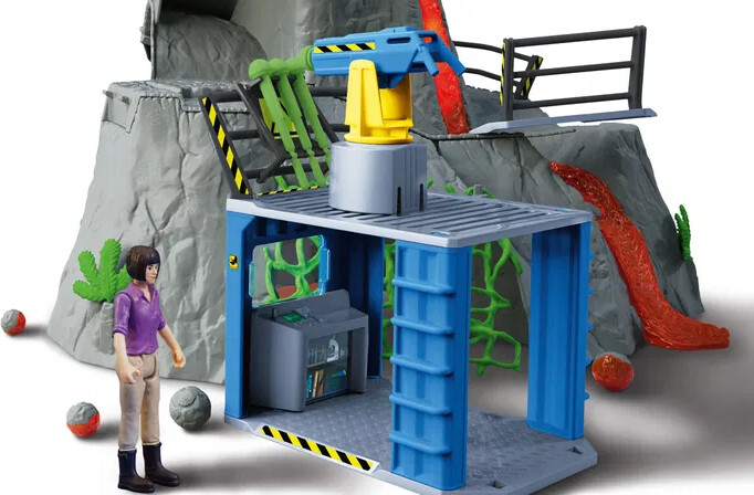 Schleich 42564 - Volcano Expedition Base Camp - Dinosaurs
