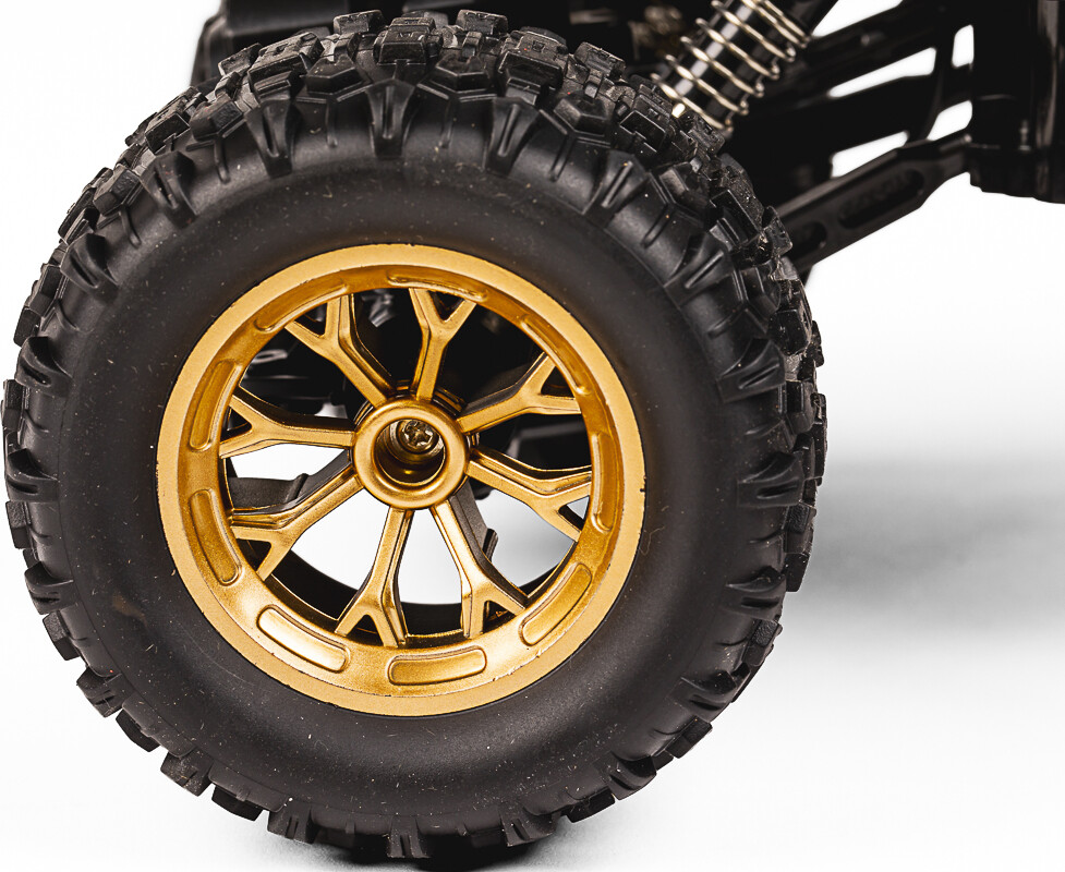 Tec-Toy - Storm Crawler Rc Fjernstyret Offroad Bil - Guld