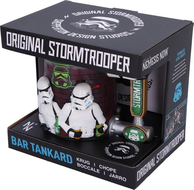 Star Wars Krus - Stormtrooper Bar Tankard - 15 4 Cm