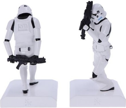 Stormtrooper Bogstøtter - Star Wars - 2 Stk - 18 Cm