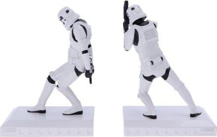 Stormtrooper Bogstøtter - Star Wars - 2 Stk - 18 Cm