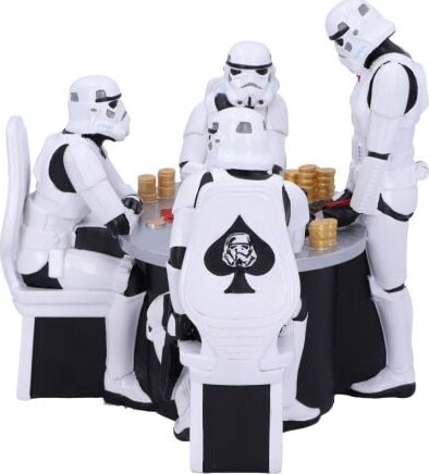 Stormtrooper - Poker Face Skulptur - Star Wars - 18 Cm