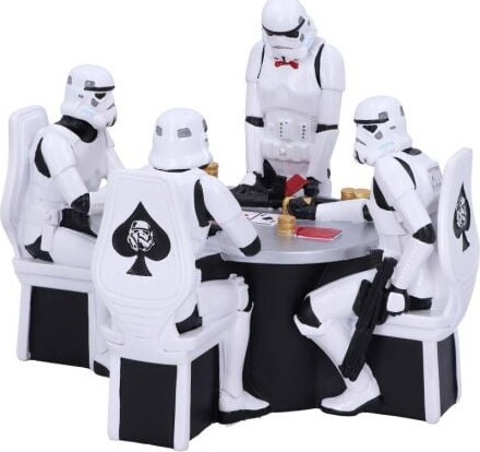 Stormtrooper - Poker Face Skulptur - Star Wars - 18 Cm