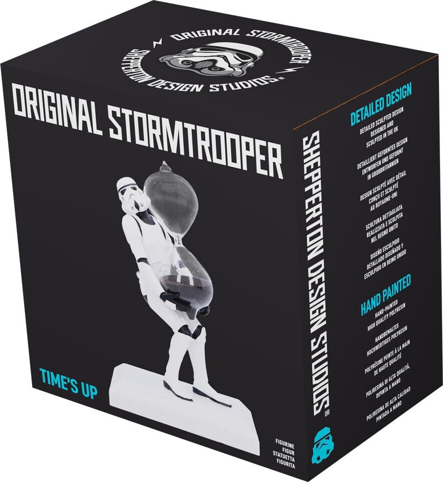 Original Stormtrooper Figur - Time S Up Timeglas - Star Wars