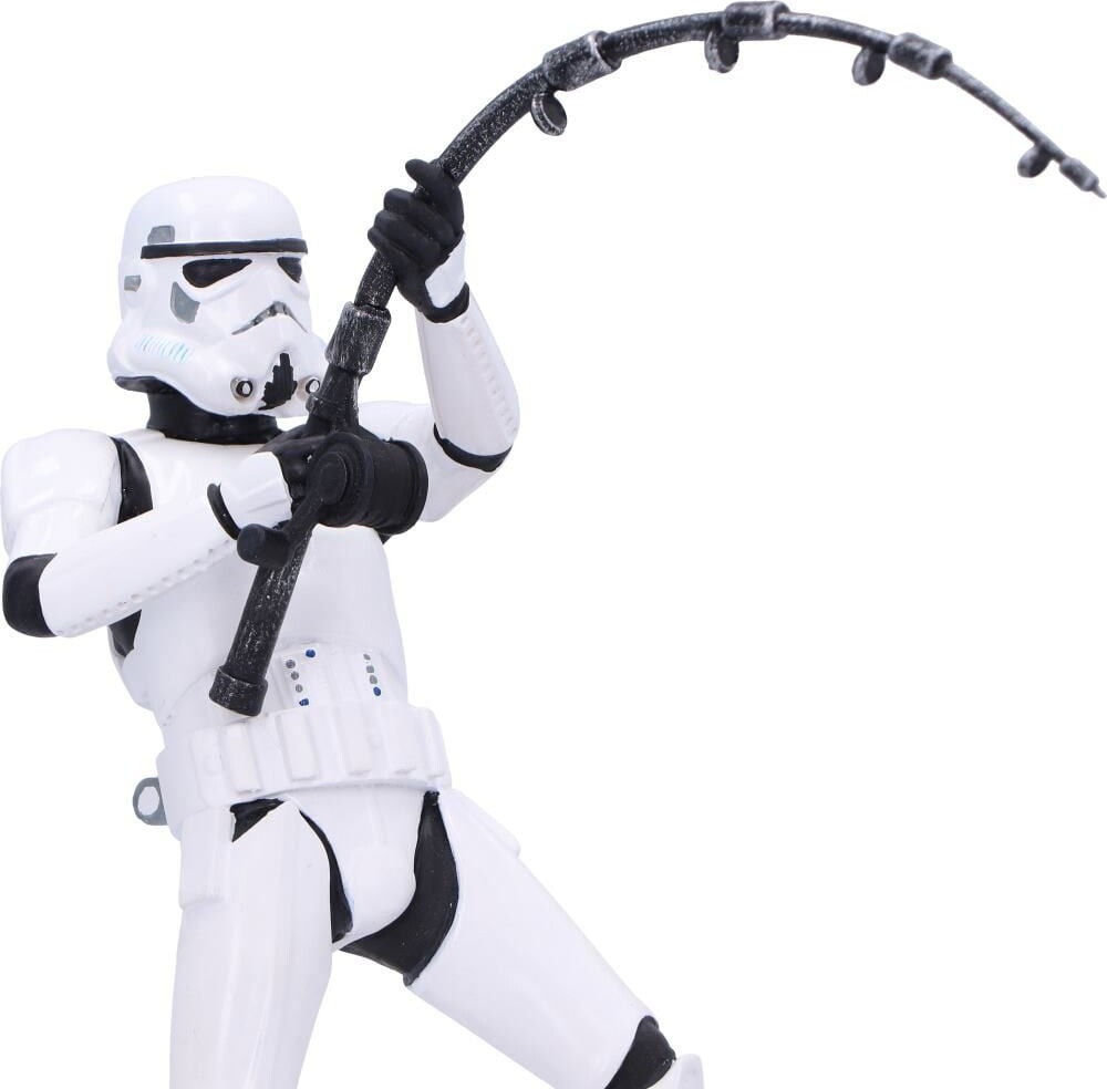 Stormtrooper Figur Med Fiskestang - Star Wars - 16 5 Cm