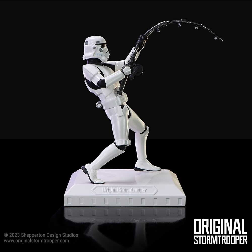 Stormtrooper Figur Med Fiskestang - Star Wars - 16 5 Cm
