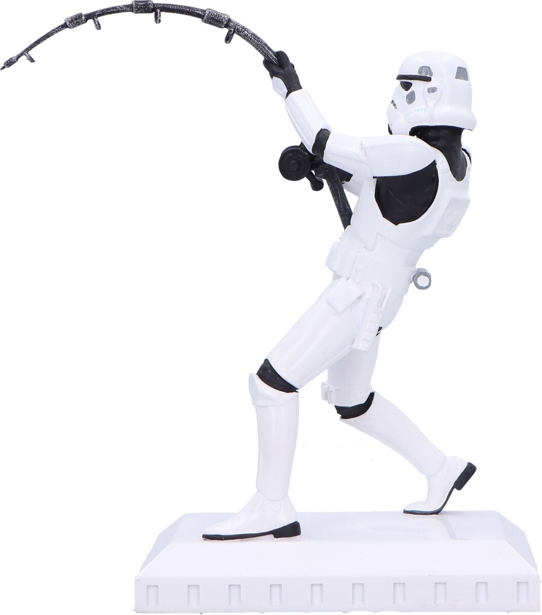 Stormtrooper Figur Med Fiskestang - Star Wars - 16 5 Cm