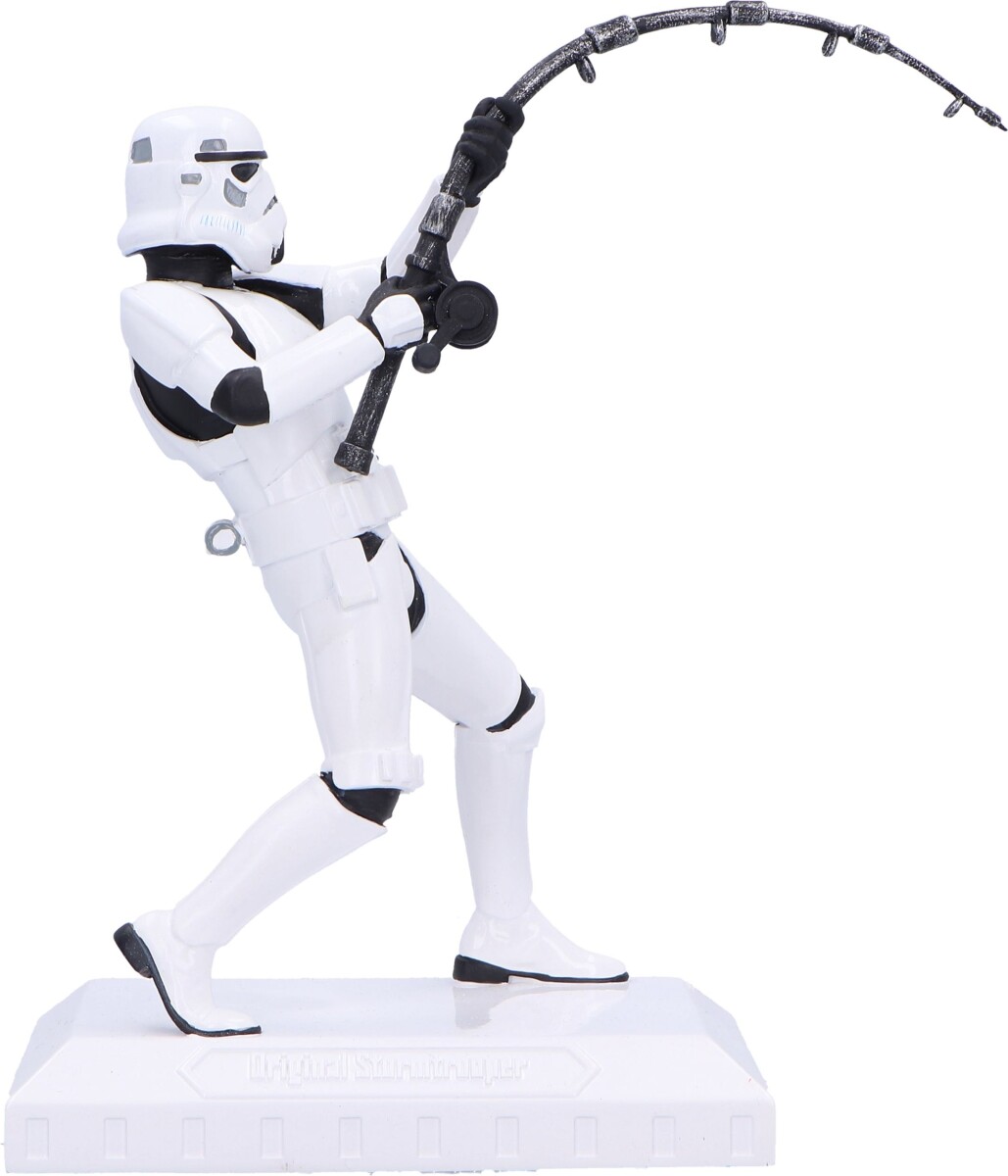 Stormtrooper Figur Med Fiskestang - Star Wars - 16 5 Cm